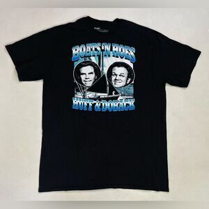 Step Brothers Movie Graphic T-shirt Men Large Black Short Sleeve